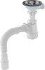 Сифон д/мойки AQUANT Метал-пласт. AВ 0144-20