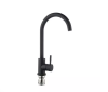 Амур 2020 BK Смеситель д/кухни черный /4603777424336