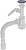 Сифон д/мойки AQUANT В 1025-30