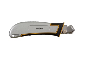 Нож  НГ-НС-25-052 металл прорезин. /4603809481412