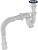 Сифон д/мойки AQUANT UВ 0115-30