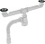 Сифон д/мойки AQUANT D0115-18-MR