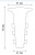угол внутренний размер